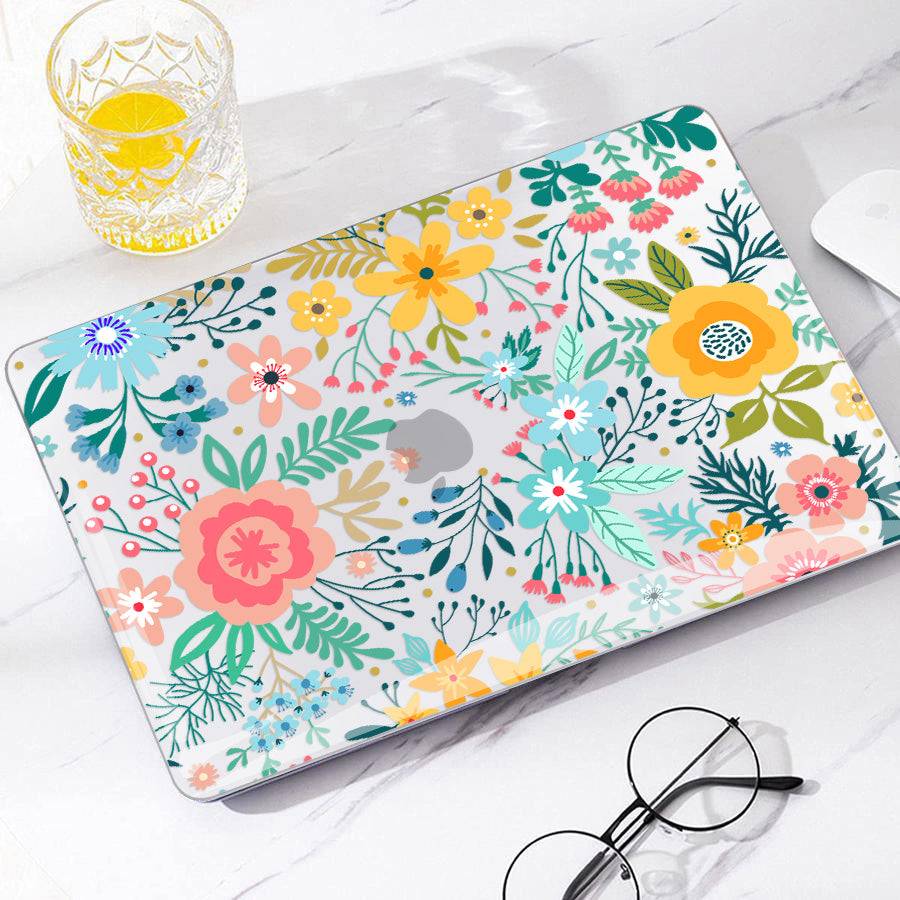 Abstract Flower Macbook case-BELKCASE