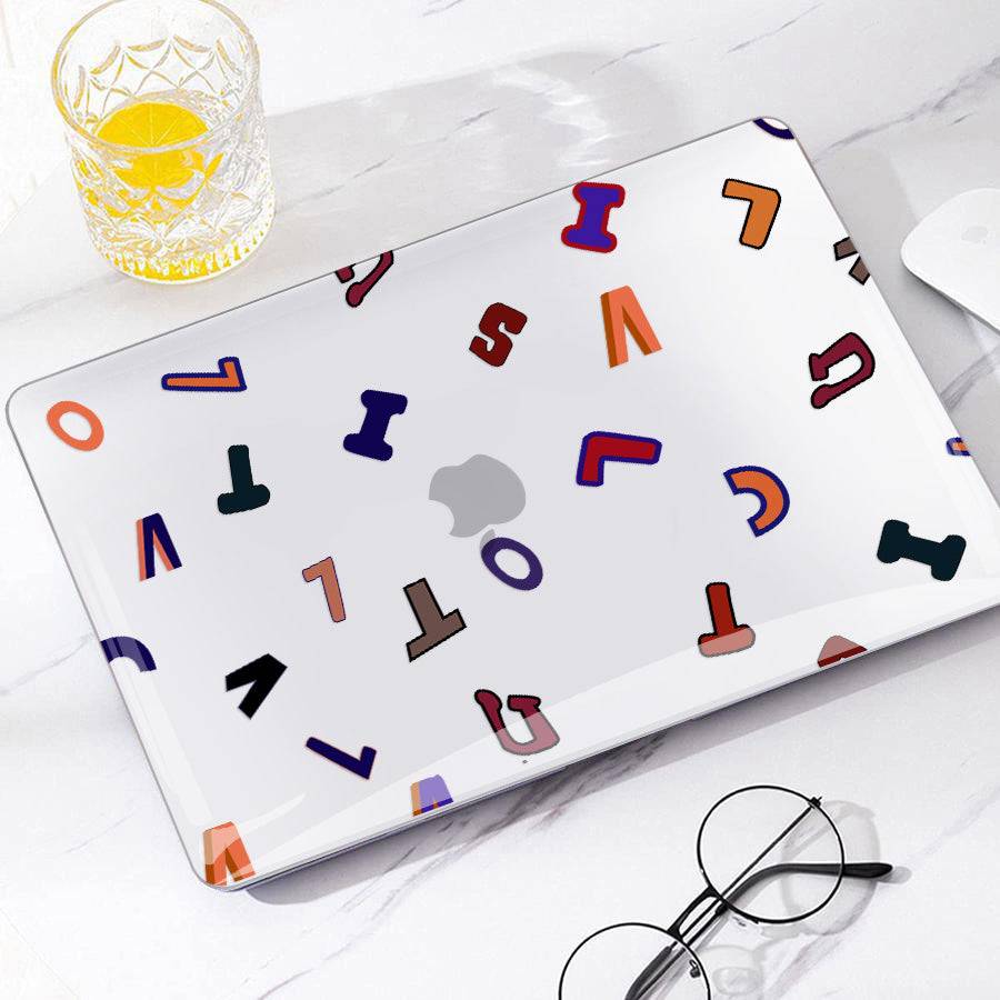 Colorful Letters Macbook case-BELKCASE