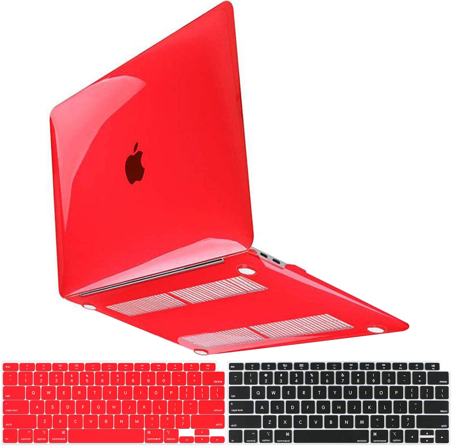 Transparent red | Macbook case customizable-BELKCASE