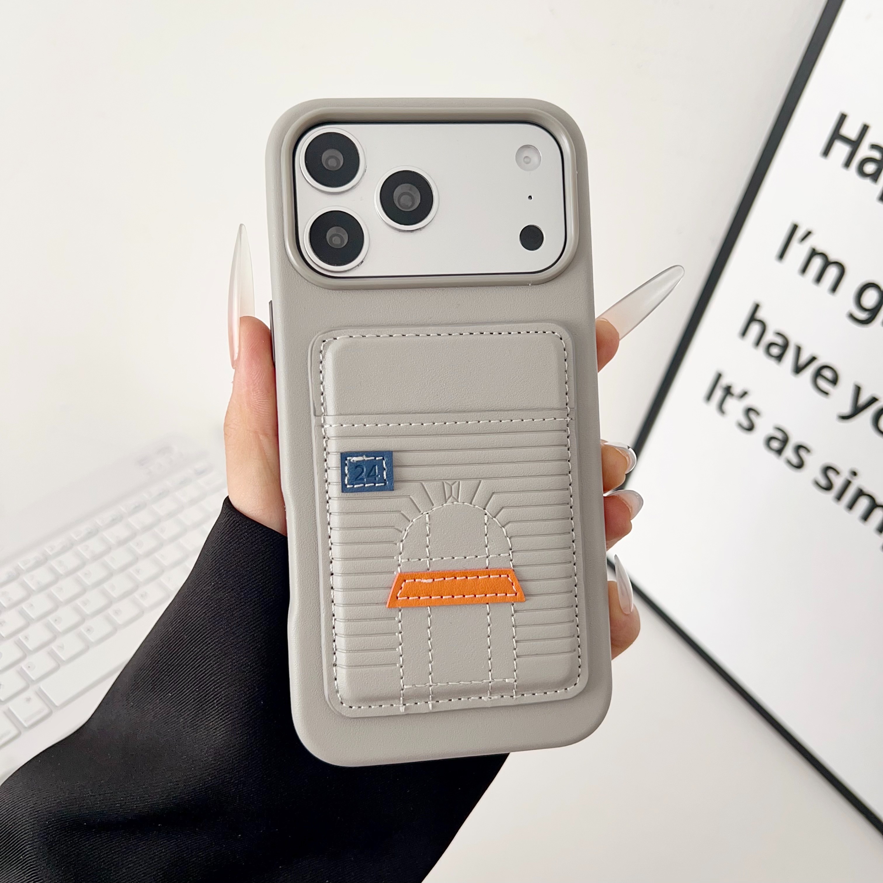 Hermès Faubourg Leather iPhone Wallet Case