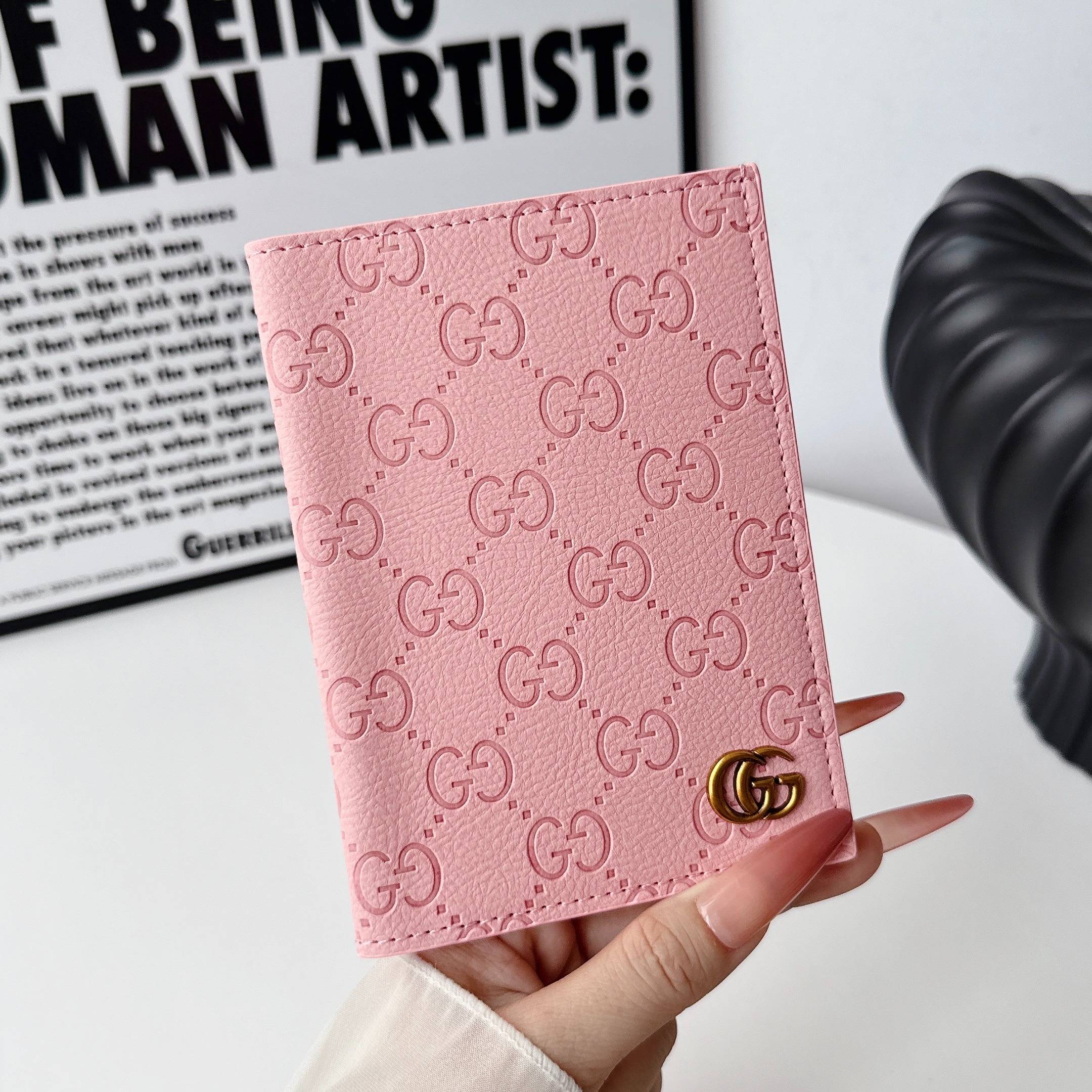 Gucci Luxury Leather Wallet Card Holder/Passport holder