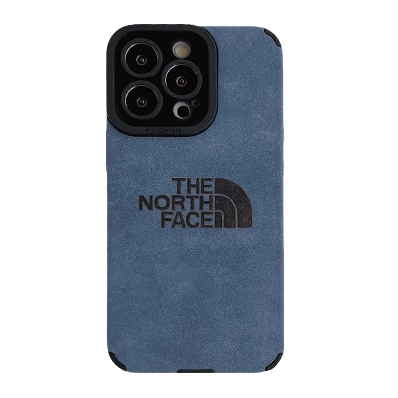 Suede leather NF iphone Case