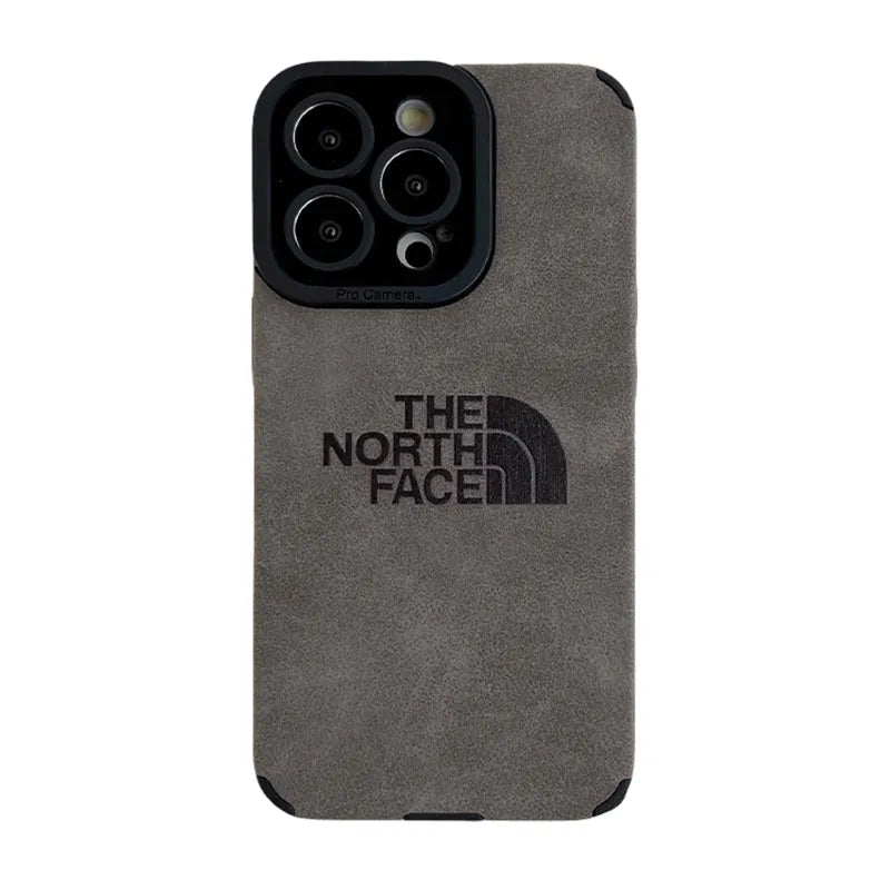 Suede leather NF iphone Case