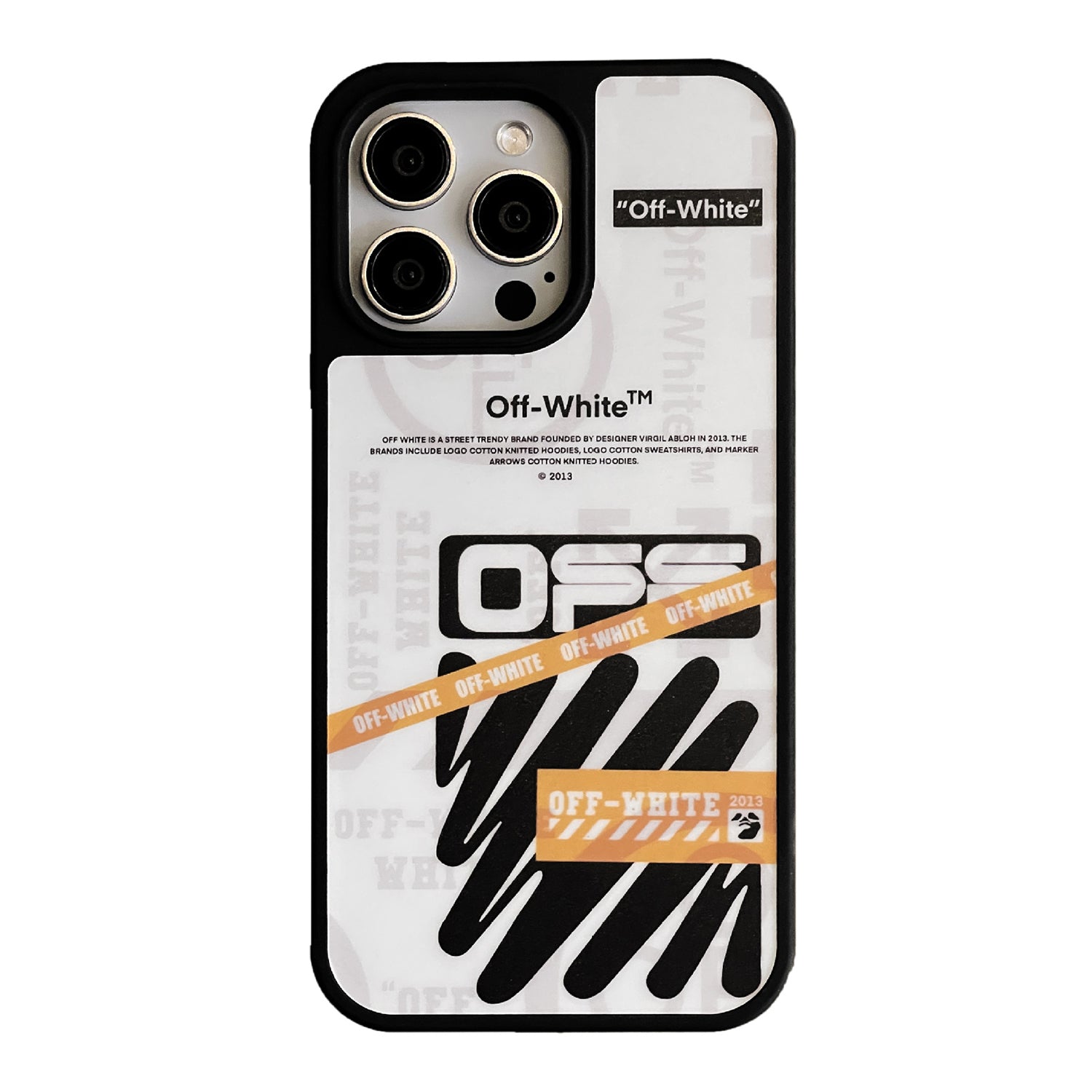 Street Stripe OW iPhone Case -BELKCASE