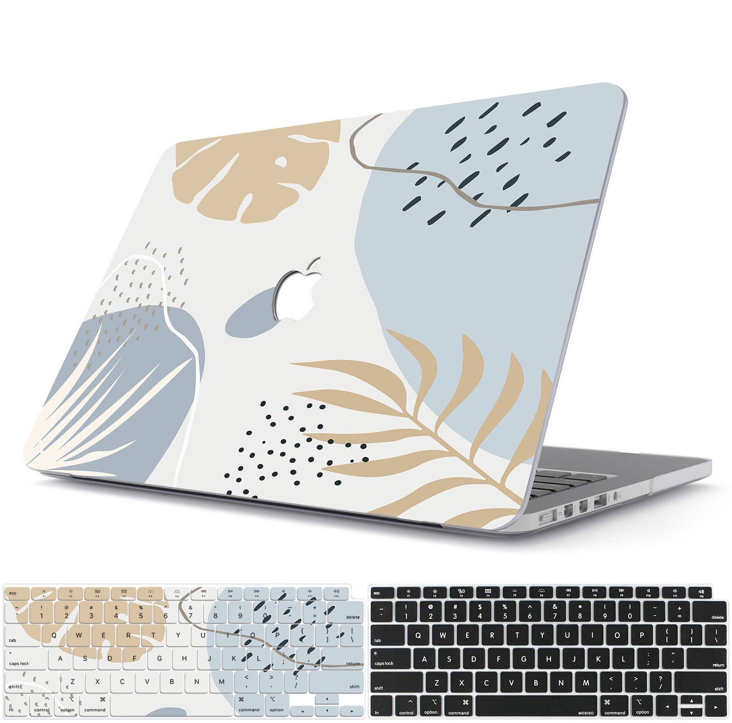 Blue Morandi Macbook Case-BELKCASE