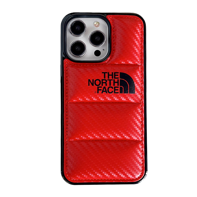 Carbon Fiber Goose DownJacket iphone Case-BELKCASE