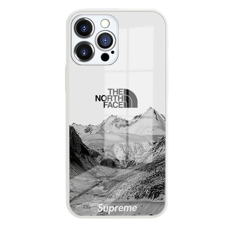 Tempered Glass Snow Mountain NF iPhone Case