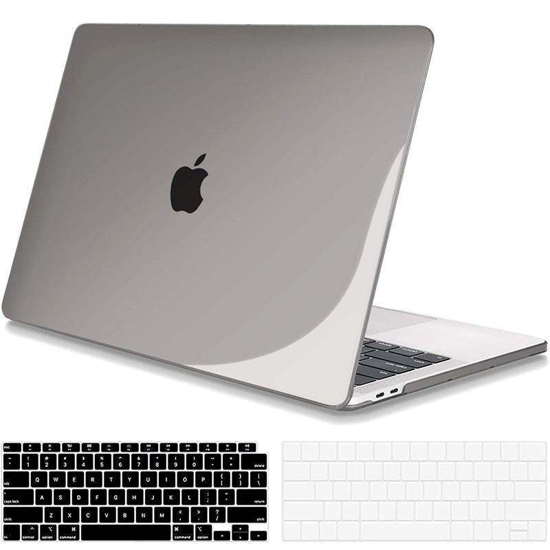 Transparent grey Macbook case customizable-BELKCASE