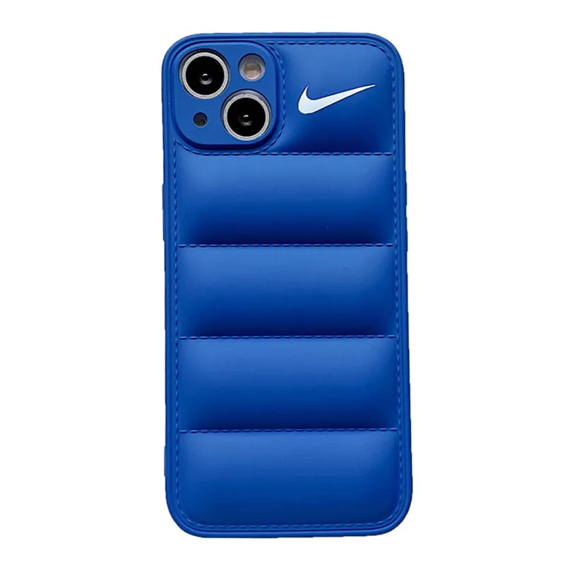 3D Goose Down Jacket Trend iphone Case-Soft Cushioning