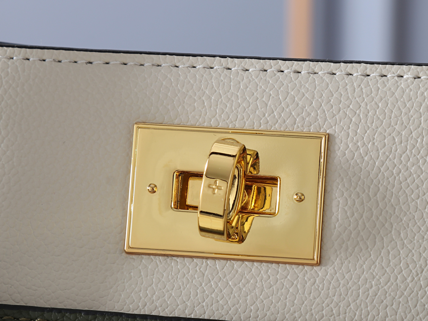 Louis Vuitton Mahina On My Side PM Summer Gold Leather Tote Bag