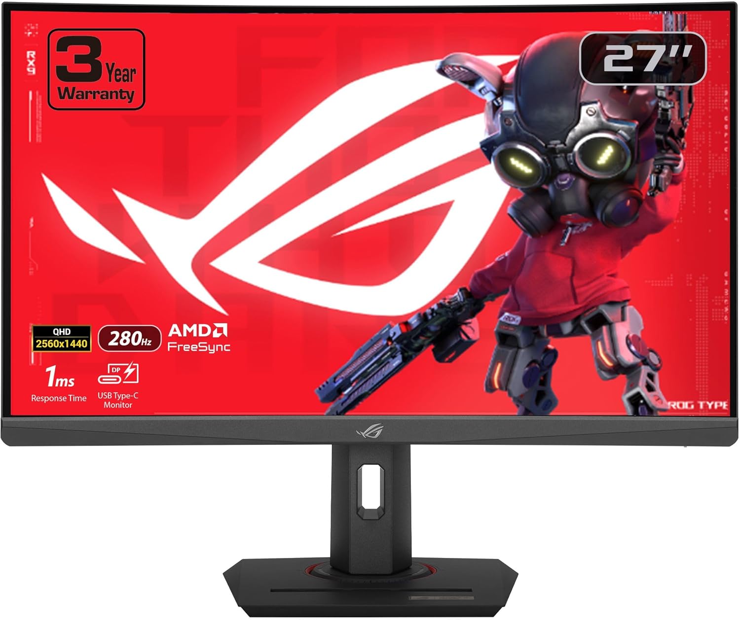 Strix 25” (24.5” viewable) Esports Gaming Monitor (XG259QNS) - Full HD, 380Hz, 0.3ms, Fast IPS, Extreme Low Motion Blur Sync, FreeSync Premium, DisplayWidget, Ergonomic, 3 yr Warranty