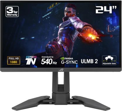   Swift 360Hz 27” 1440P HDR Gaming Monitor (PG27AQN) - QHD (2560 x 1440), Fast IPS, 1ms, G-SYNC, Eye Care, HDMI, DisplayPort, USB, Ergonomic Design, VESA Wall Mountable, HDR10, DisplayHDR600