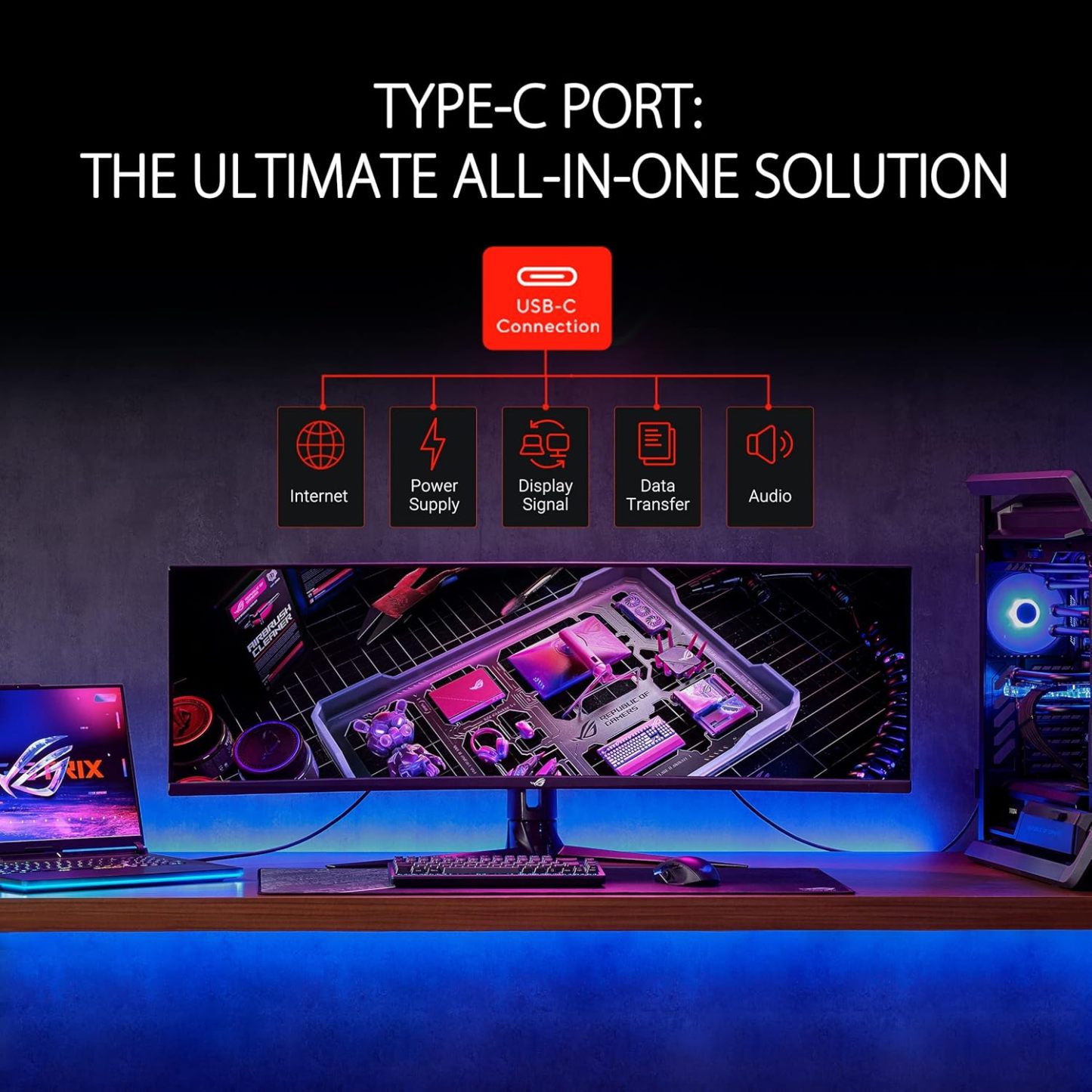 Strix 25” (24.5” viewable) Esports Gaming Monitor (XG259QNS) - Full HD, 380Hz, 0.3ms, Fast IPS, Extreme Low Motion Blur Sync, FreeSync Premium, DisplayWidget, Ergonomic, 3 yr Warranty