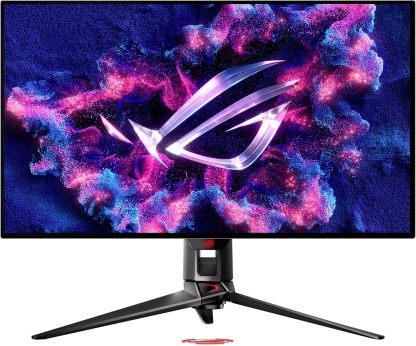   Swift OLED 27” 1440P Gaming Monitor (PG27AQDP) - WOLED, QHD, 480Hz, 0.03ms, G-SYNC Compatible, Custom Heatsink, AI Assistant, DisplayHDR400 True Black, 99% DCI-P3, True 10-bit, DisplayWidget
