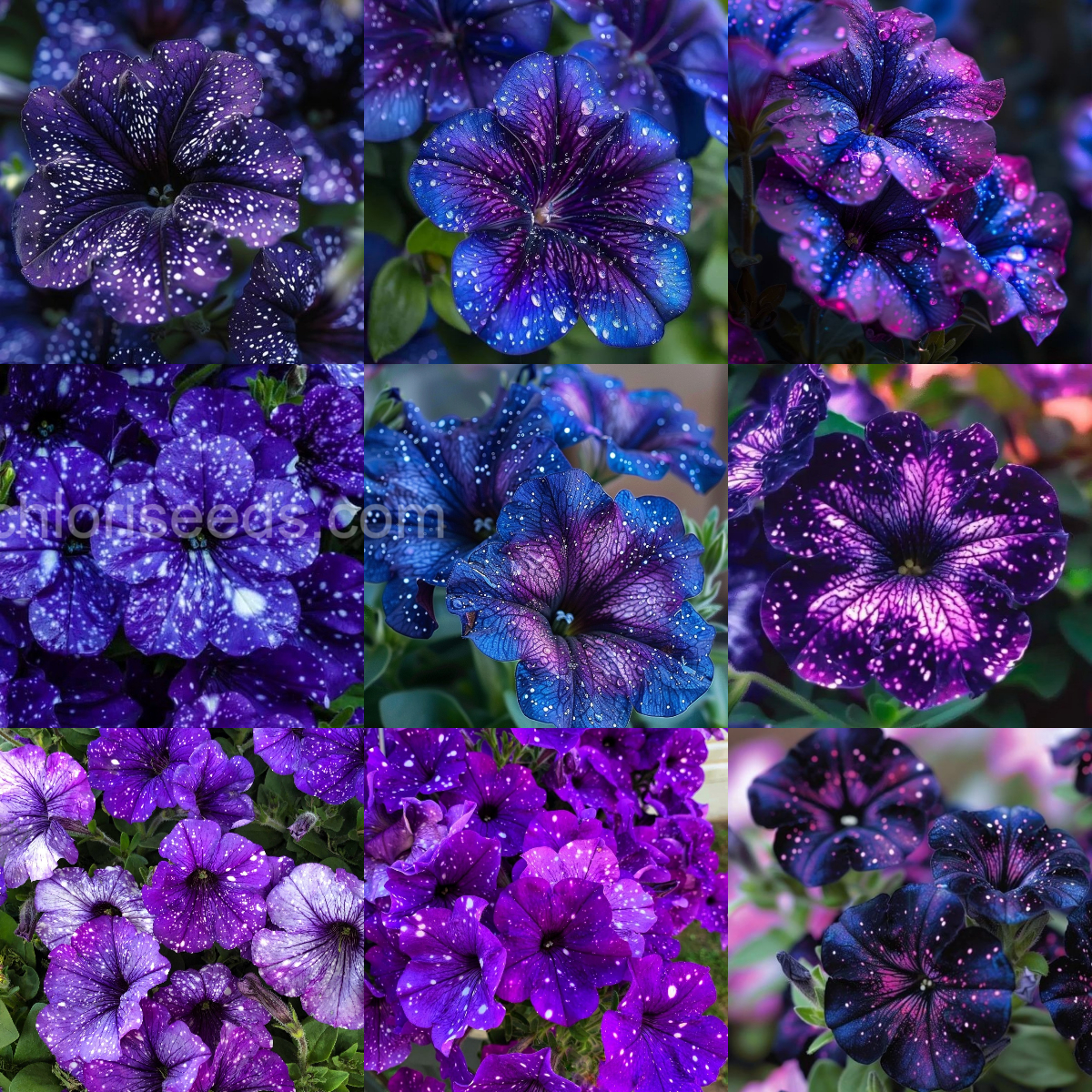Dark Spotted Petunia Seeds 🌸