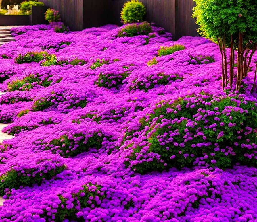 Amazon.com : 1000 Creeping Thyme Seeds - Thymus Serpyllum- Perennial Ground  Cover : Patio, Lawn & Garden