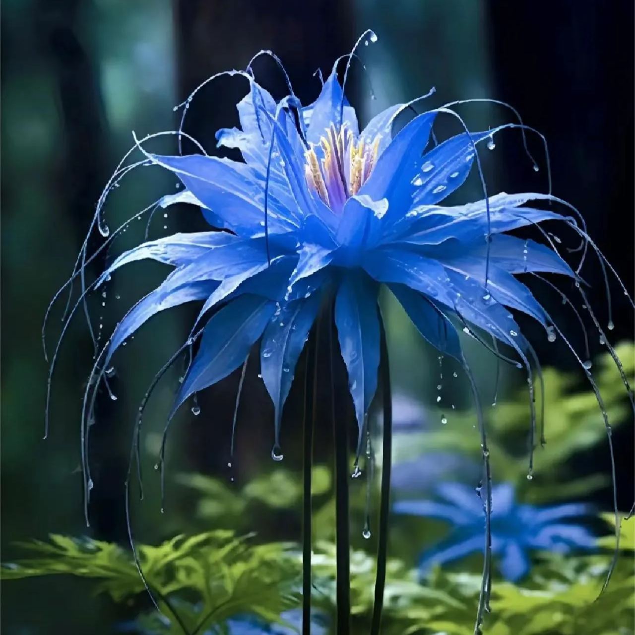 💙Blue Spider Lily: Where Mystery Meets Beauty