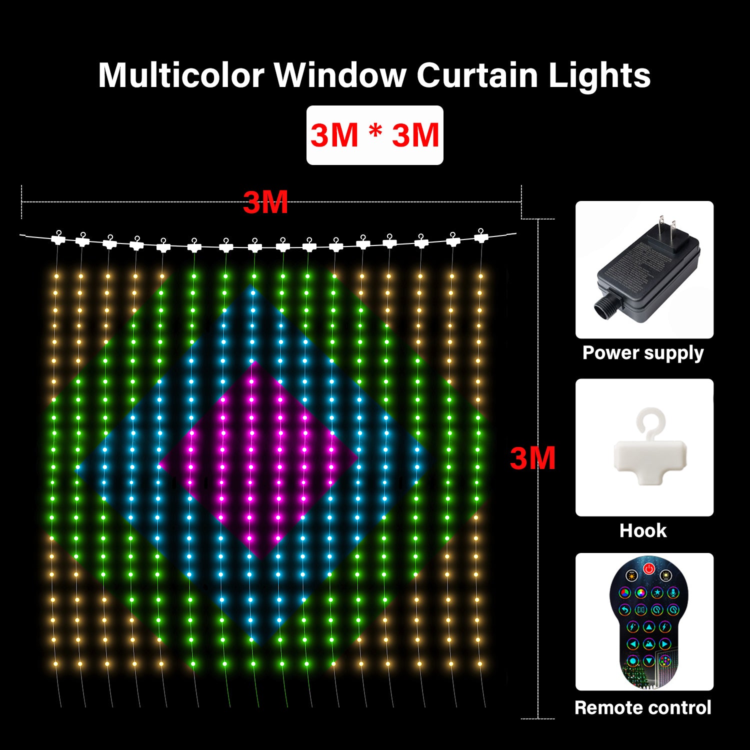 Prenrt™ Rhythm Atmosphere Creative Curtain Light