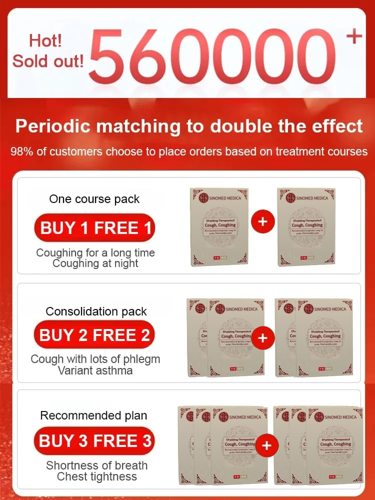 Herbal Breath Soothing Cough Relieving Patch