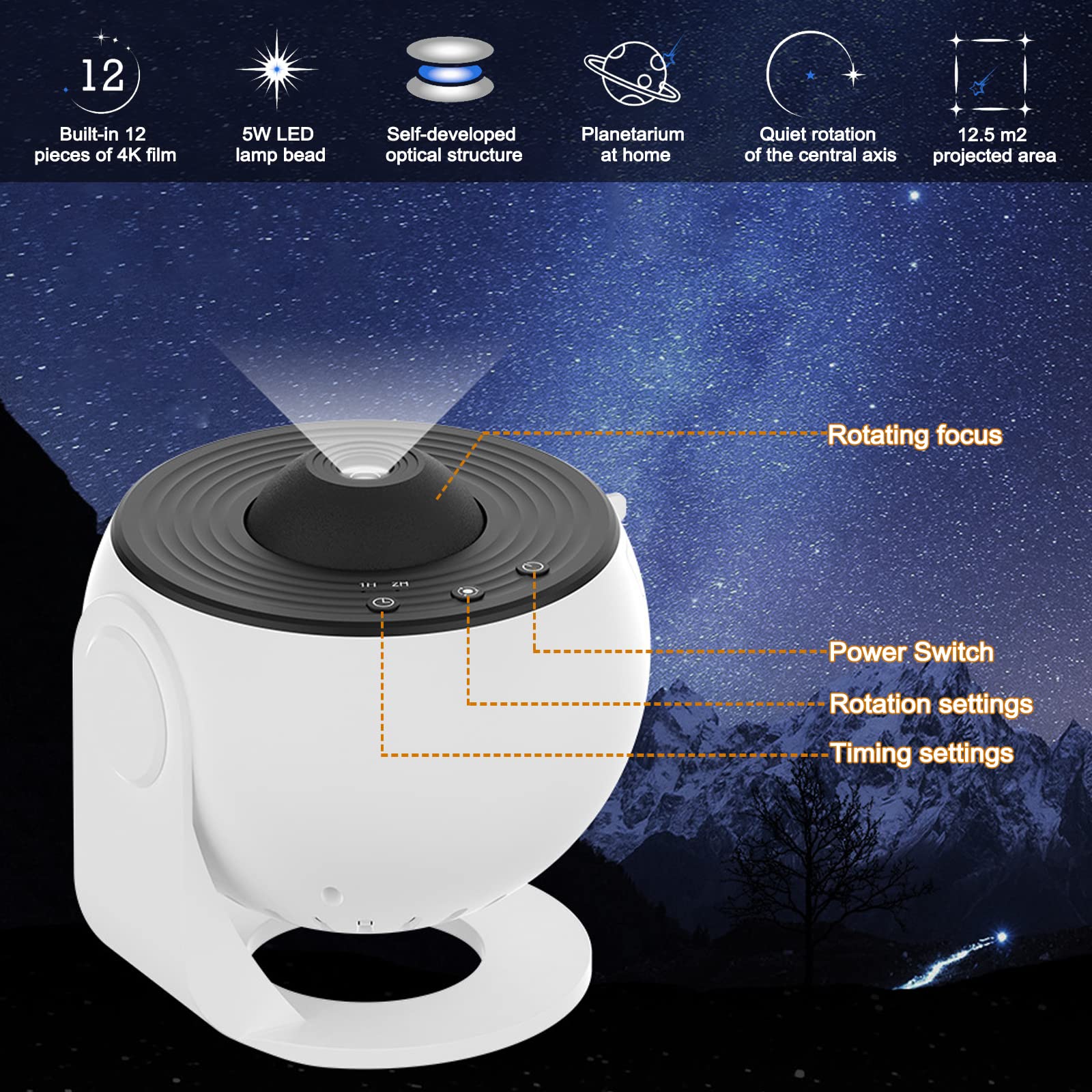 🔥Special Sale-49%🌌Planetarium Star Projector 360™