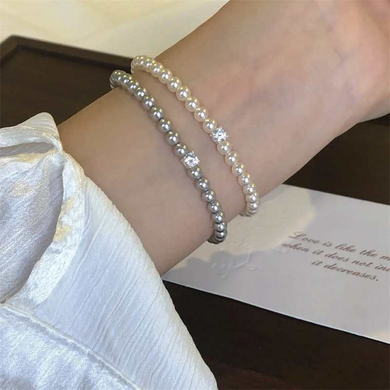 Luxury Zircon Pearl Bracelet