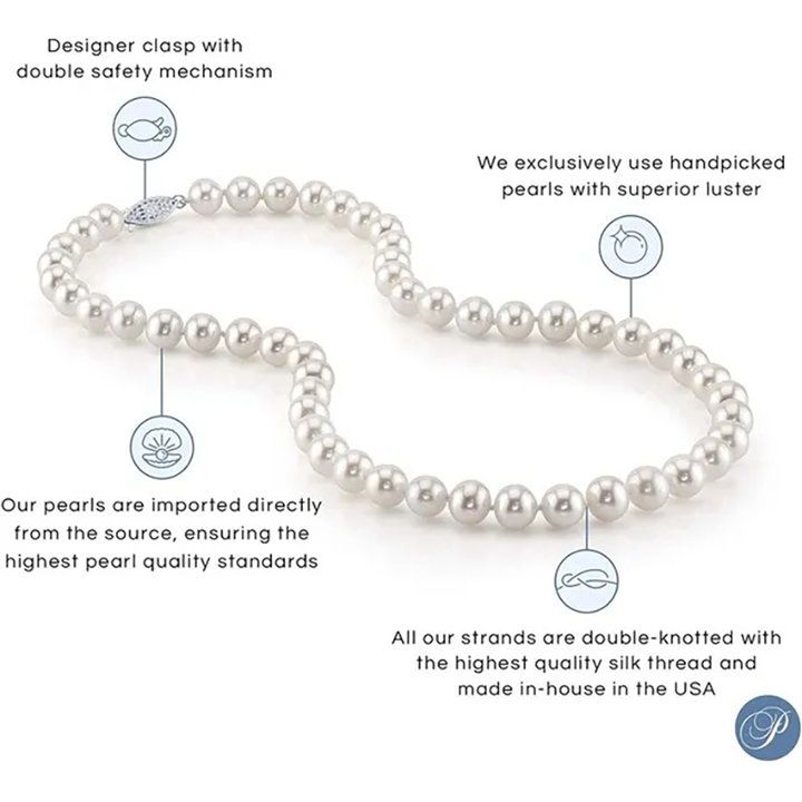 50% Off For A Limited Time Discount🔥Japan AAAA - Akoya Pearl Necklace