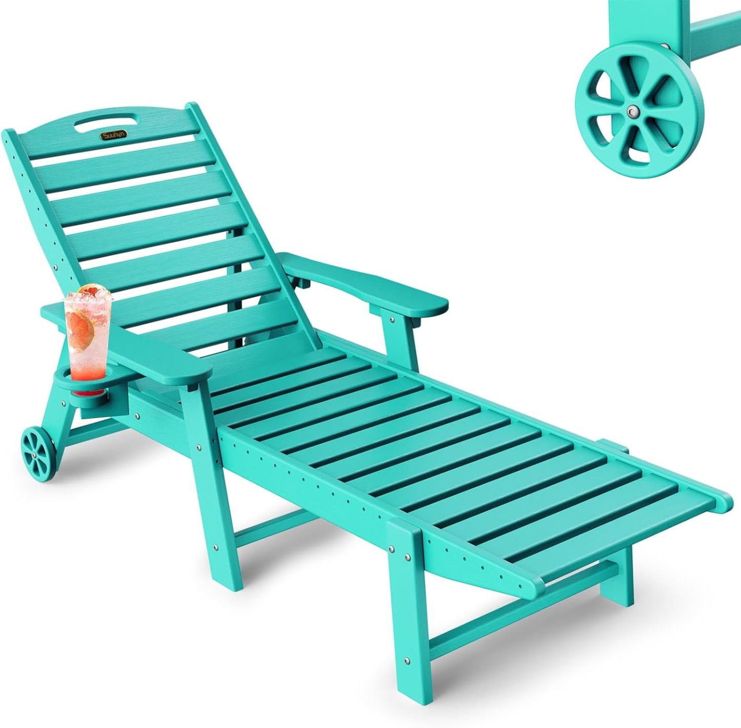 Lounge Chair Outdoor, Lake Blue
