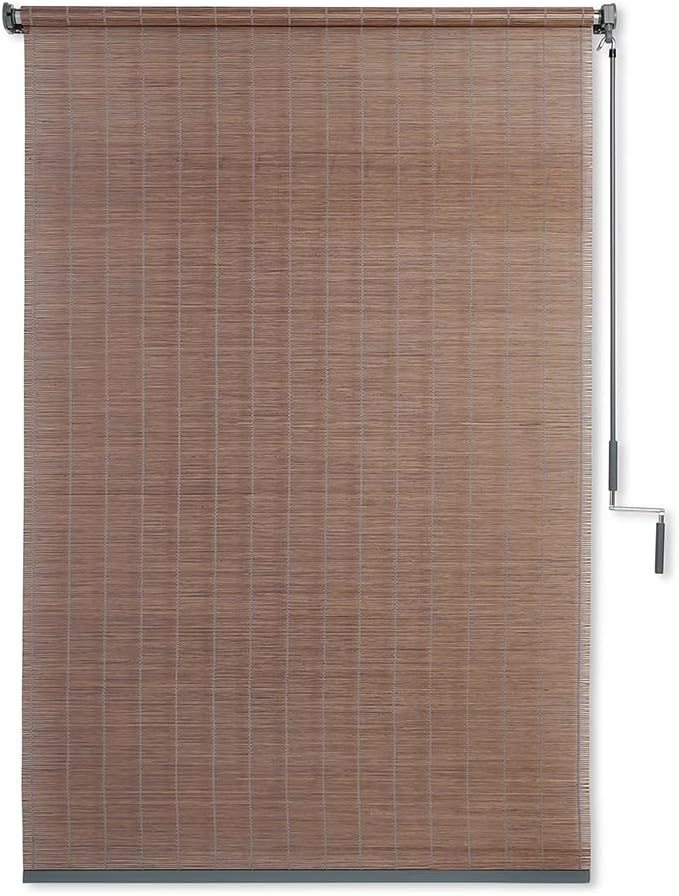 Outdoor Cordless Sun Blocking Roller Shade