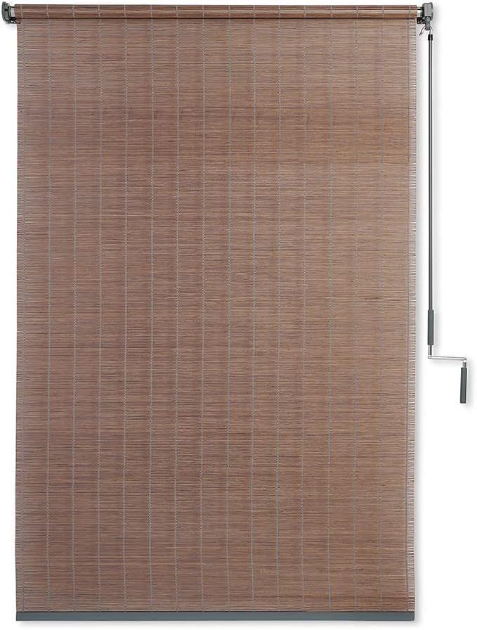 Outdoor Cordless Sun Blocking Roller Shade