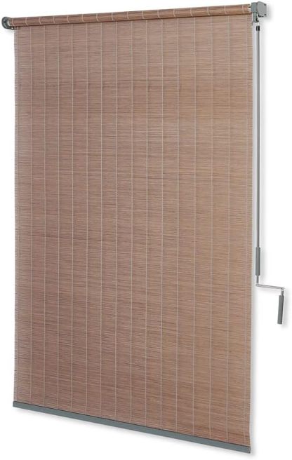 Outdoor Cordless Sun Blocking Roller Shade