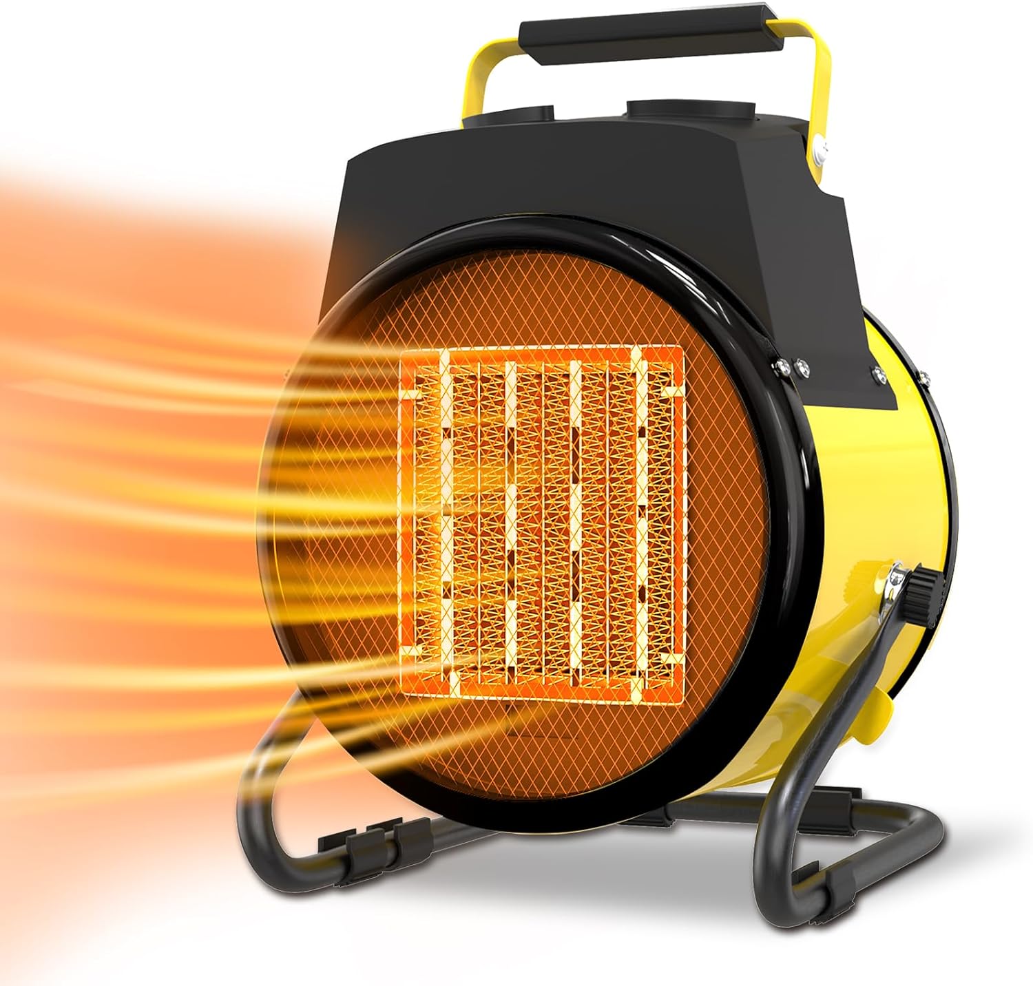 Outdoor Heater, 1500W Portable Electric Patio Heaters for Outdoor Use with 3S Fast Heating & Overheat Protection