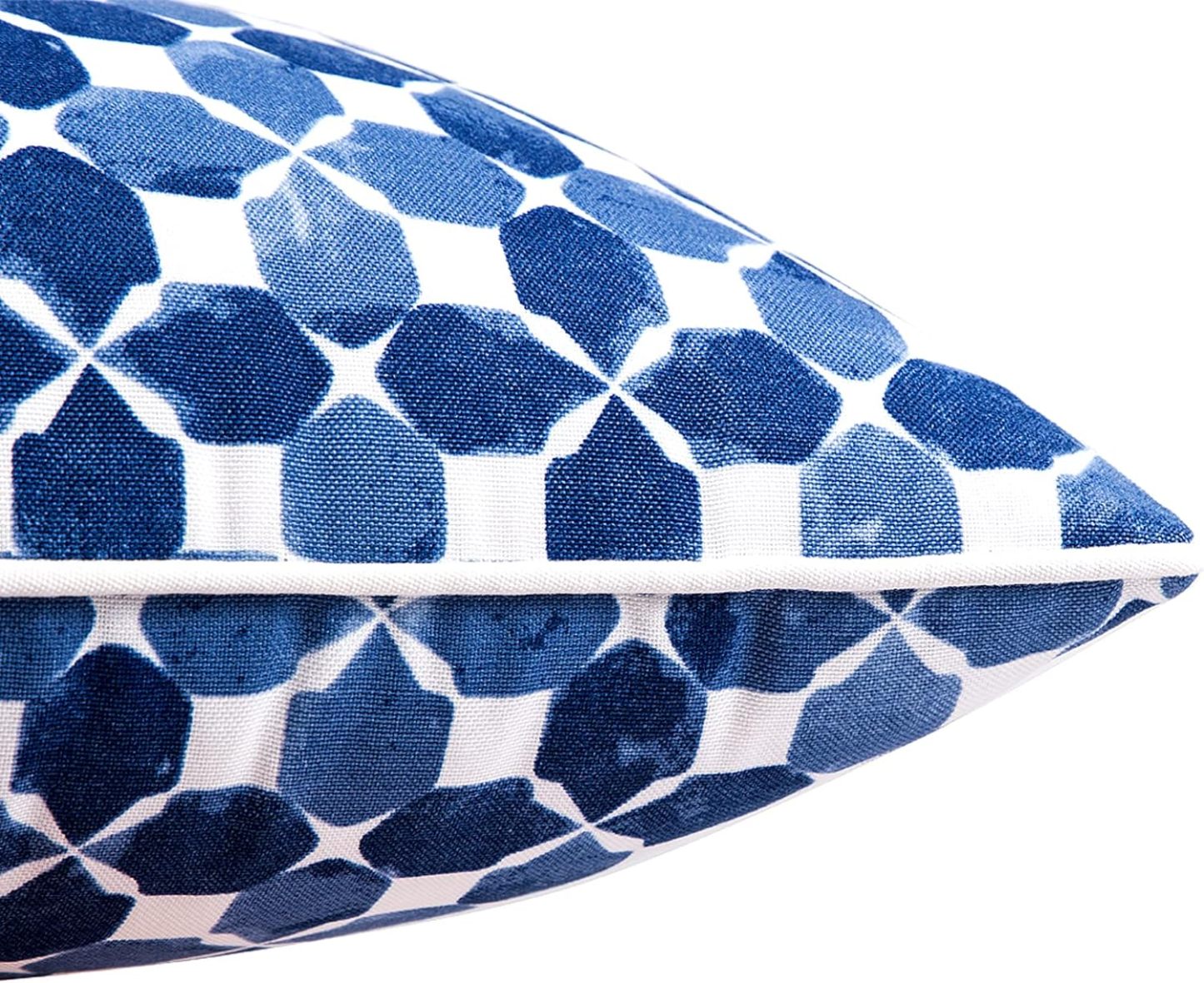 Outdoor Lumbar Pillows Waterproof Set of 2 Outdoor Pillows with Insert Included 12×20 Inch