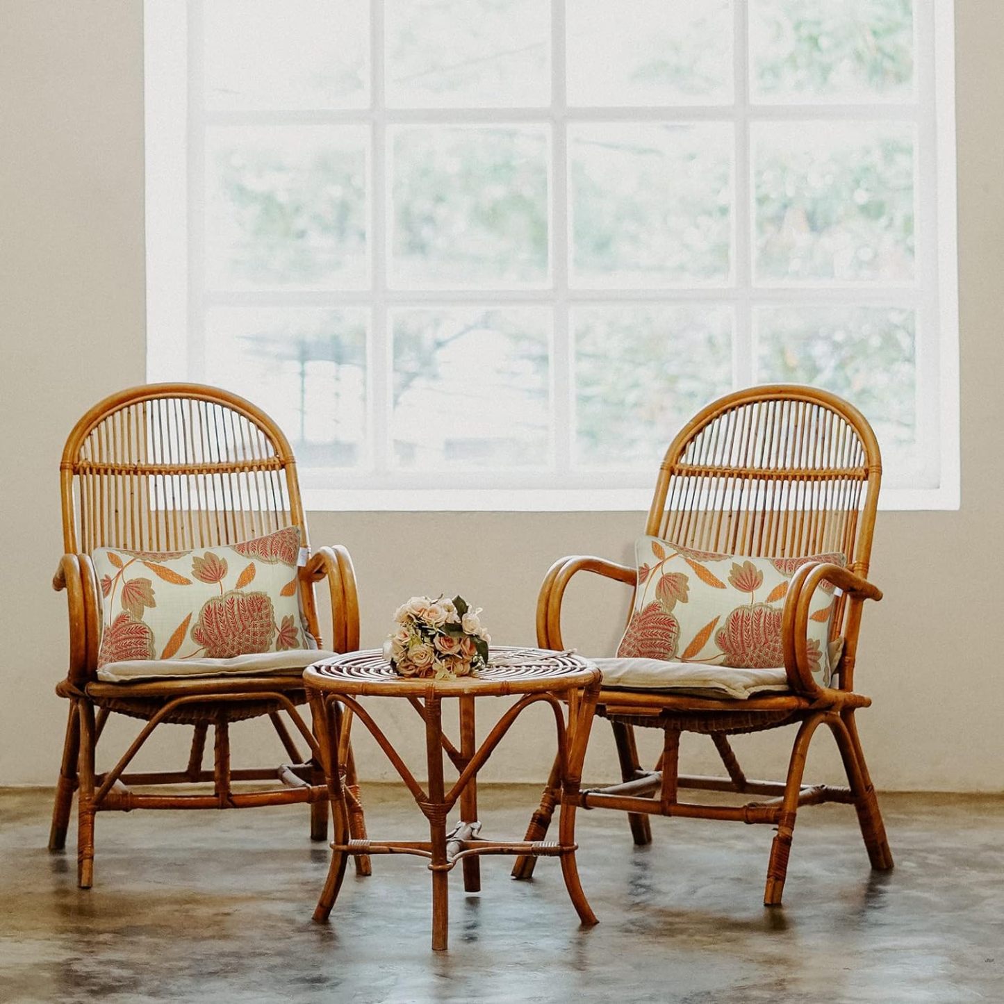 Outdoor Lumbar Pillows Set of 2 Outdoor Decorative Pillows with Insert Included 12×20 Inch