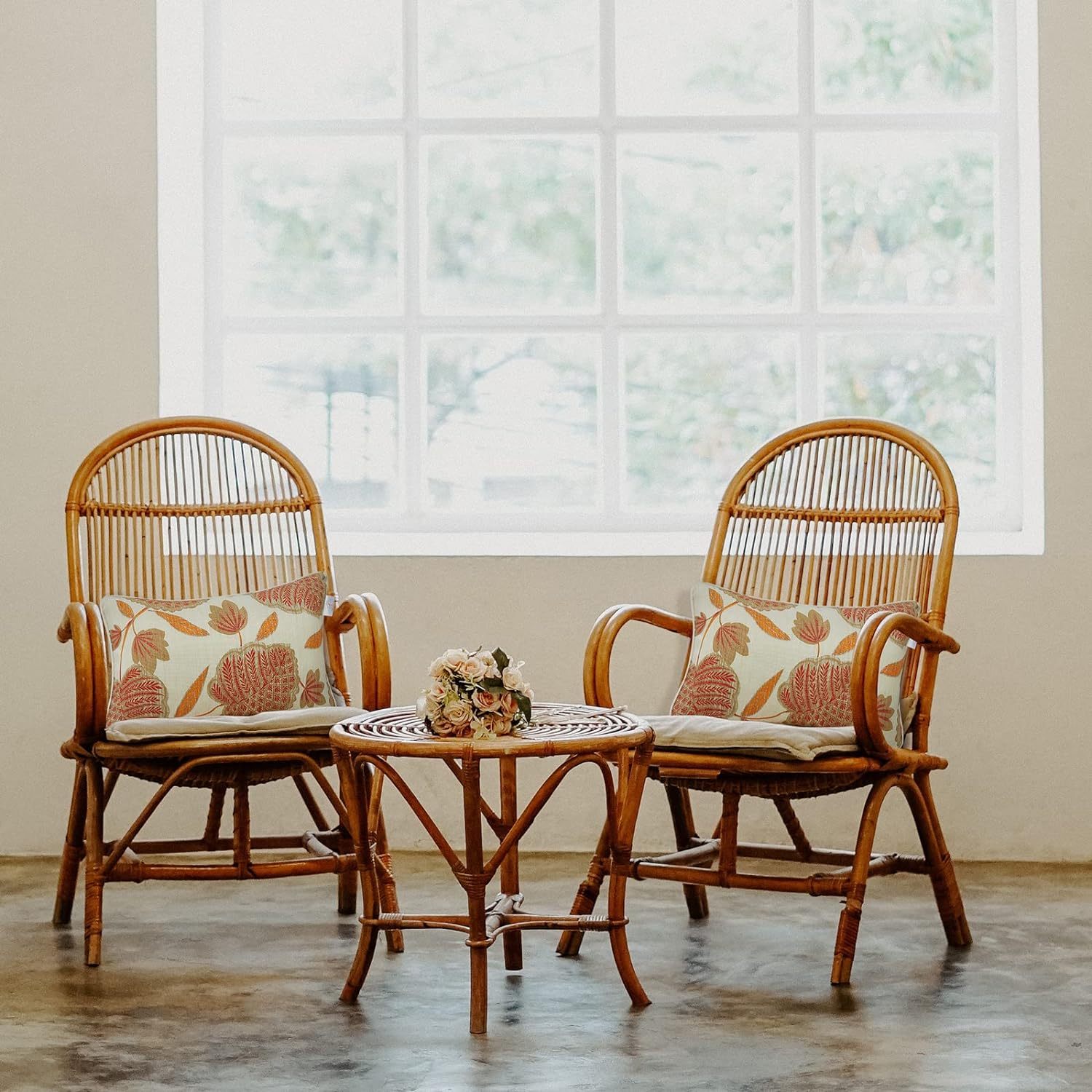 Outdoor Lumbar Pillows Set of 2 Outdoor Decorative Pillows with Insert Included 12×20 Inch