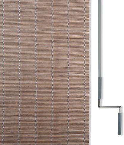 Outdoor Cordless Sun Blocking Roller Shade