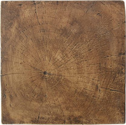 Outdoor Lightweight Concrete Accent Table, Natural