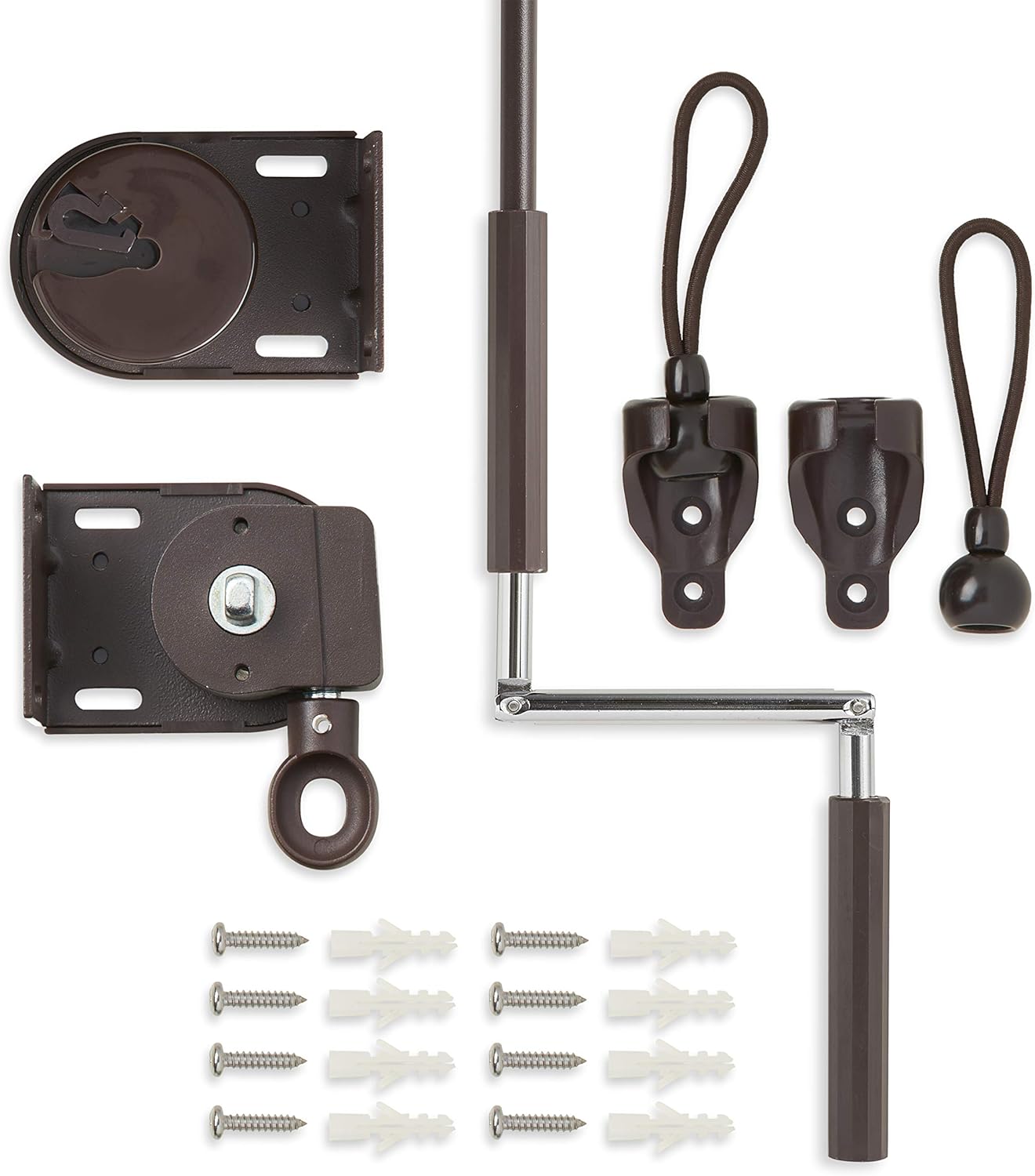 Roller Shade, 4' x 8', Walnut