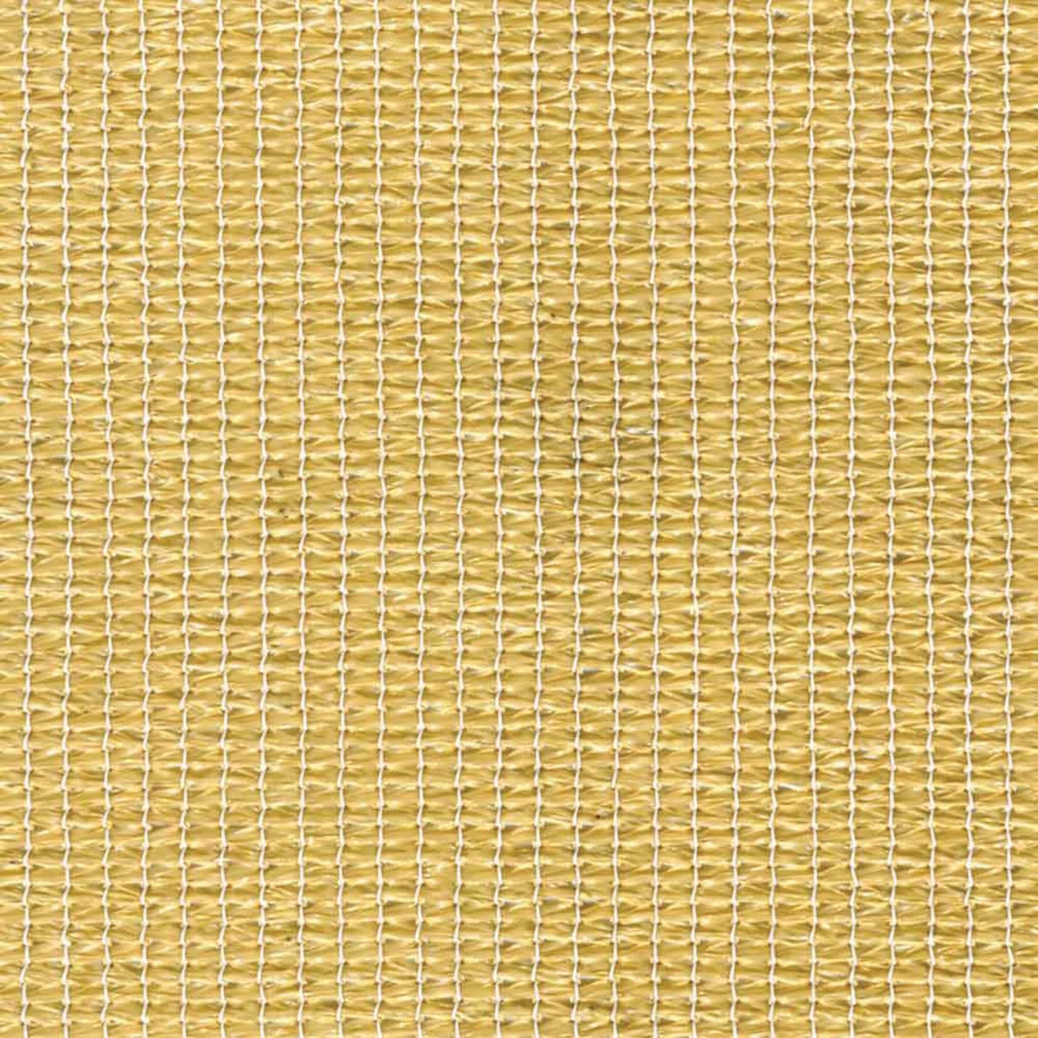 95% UV Block Shade and Sun Shield, Medium 18' Triangle Shade Sail Including Hardware Kit, Sahara Tan