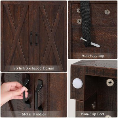 Large Cat Litter Box Furniture with Shelves and Charging Station, Hidden for Self-Cleaning Cat Litter Box Enclosure