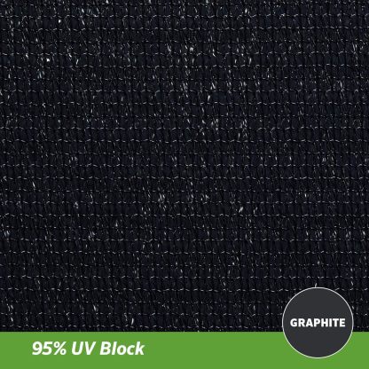 Shade Fabric, 17'9" Square, Graphite