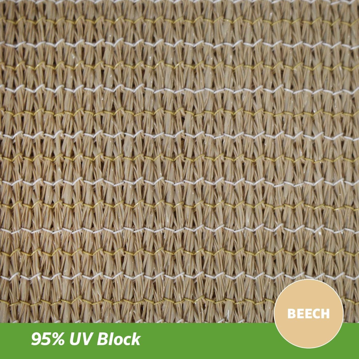 Premium Shade Sail Kit, (16'5"x9'11" Rectangle), Beech, 16'5" x 9'11"