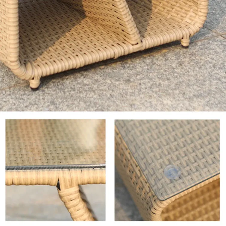 Glass Outdoor Coffee Table