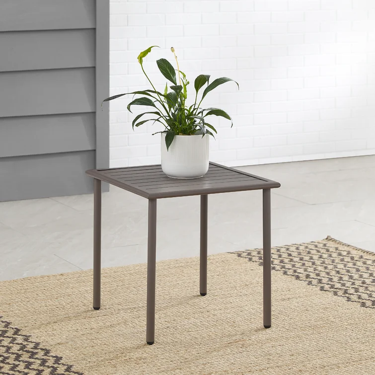Metal Outdoor Side Table