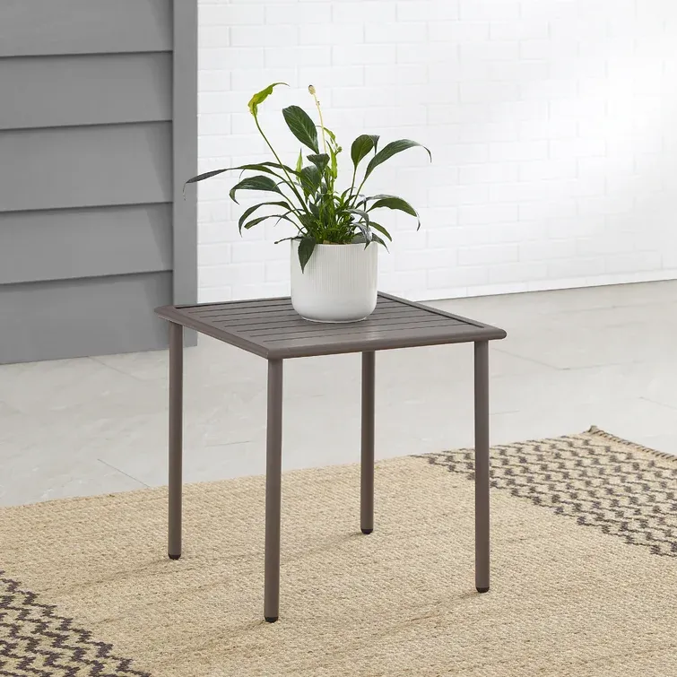 Metal Outdoor Side Table