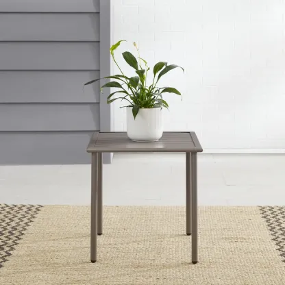 Metal Outdoor Side Table