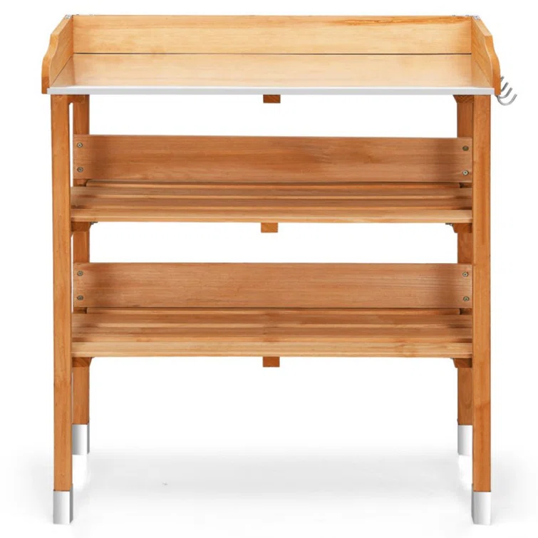 Fir Wood Potting Bench