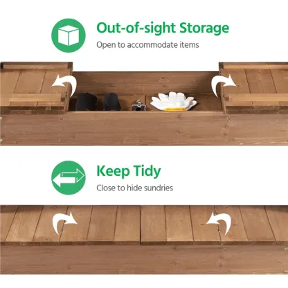 Fir Wood Potting Bench