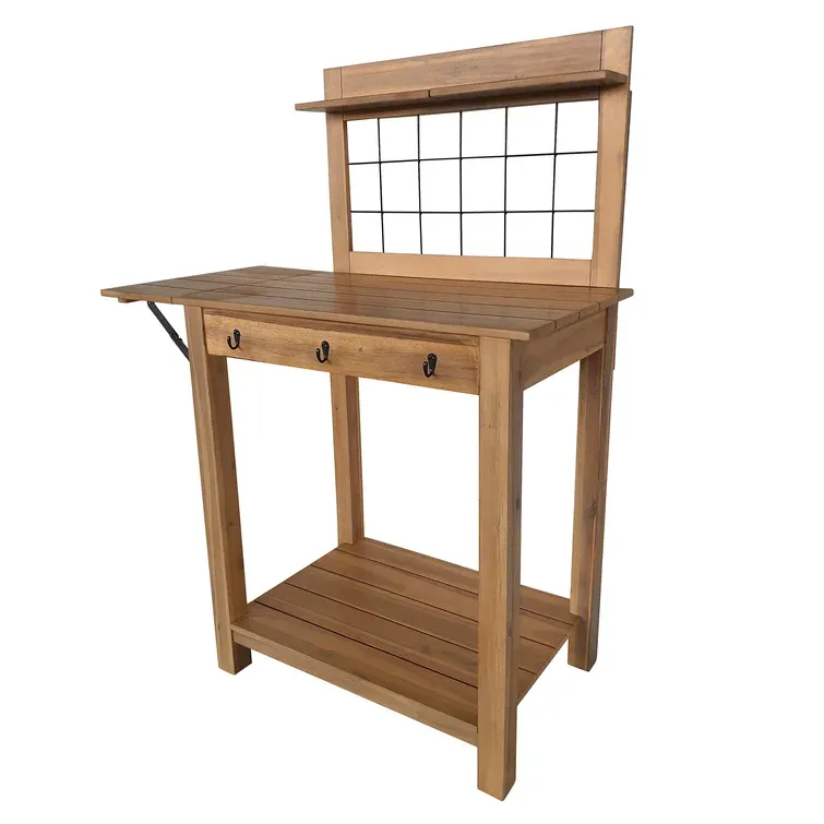 Wood Potting Bench