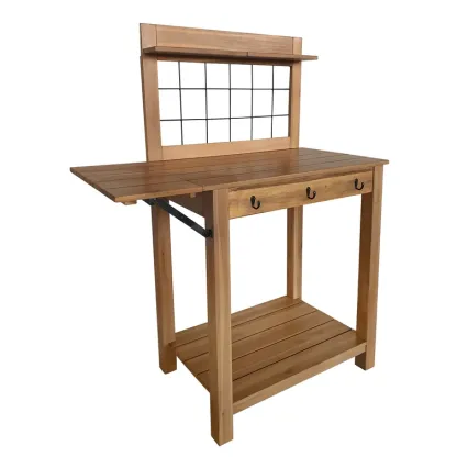 Wood Potting Bench