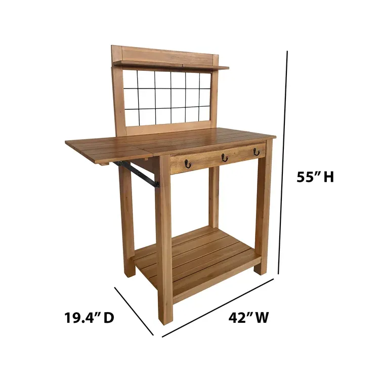 Wood Potting Bench